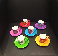 Baroc coffee cup & saucers - Tasses à cafe (12pcs)